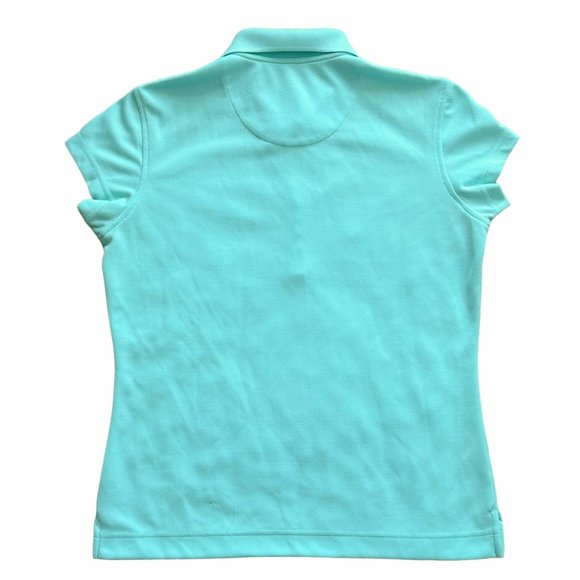 Ping Performance Short Sleeve Seafoam Green Golf Polo Size Small - Picture 4 of 10